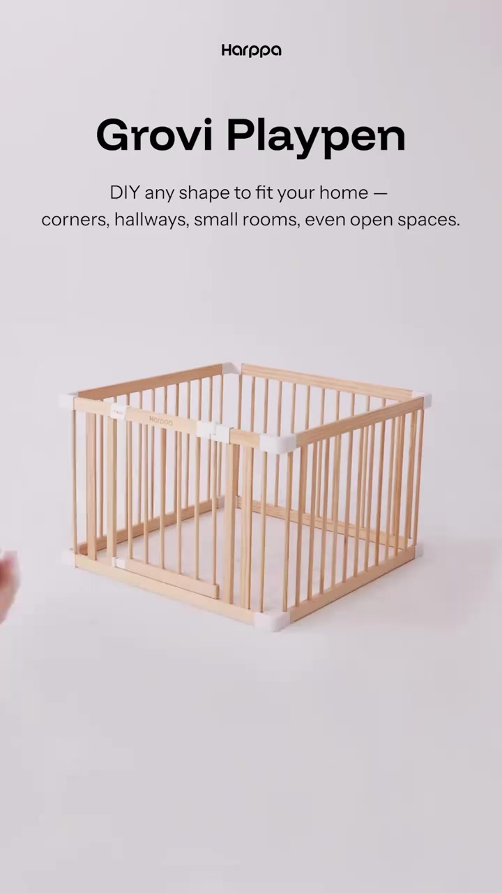 🤩Your Home, Your Design – HARPPA Playpen Does It All👶