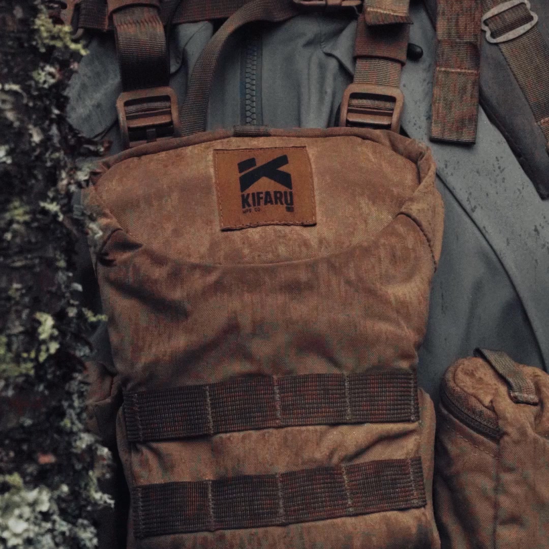 "Build quality and materials are the best in the game. Gonna wear this thing until it disintegrates." —Jammie C.
Secure pocket | Rangefinder sleeve | Silent carry | Load-bearing straps | American-made 🇺🇸
The Kifaru Bino Harness: engineered for serious hunters, not casual hikers. Order Now →