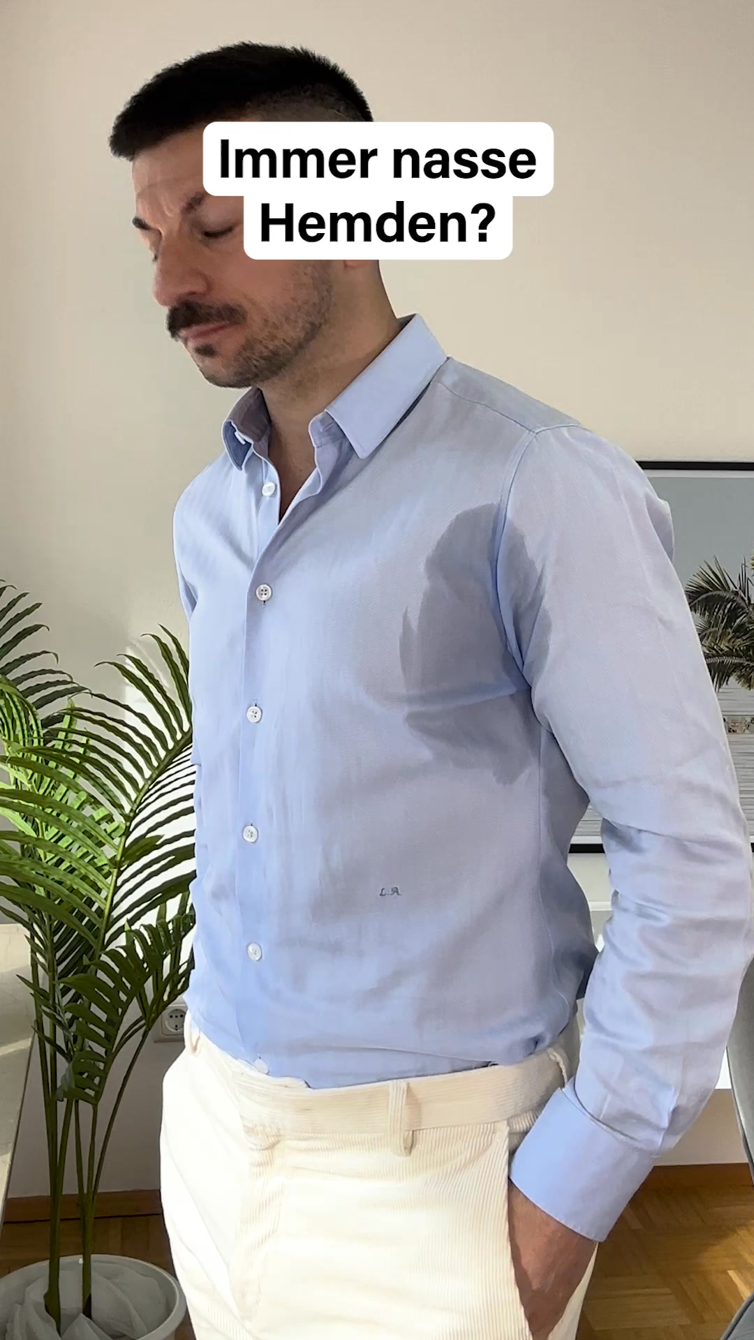 100% Schutz vor Schweißflecken