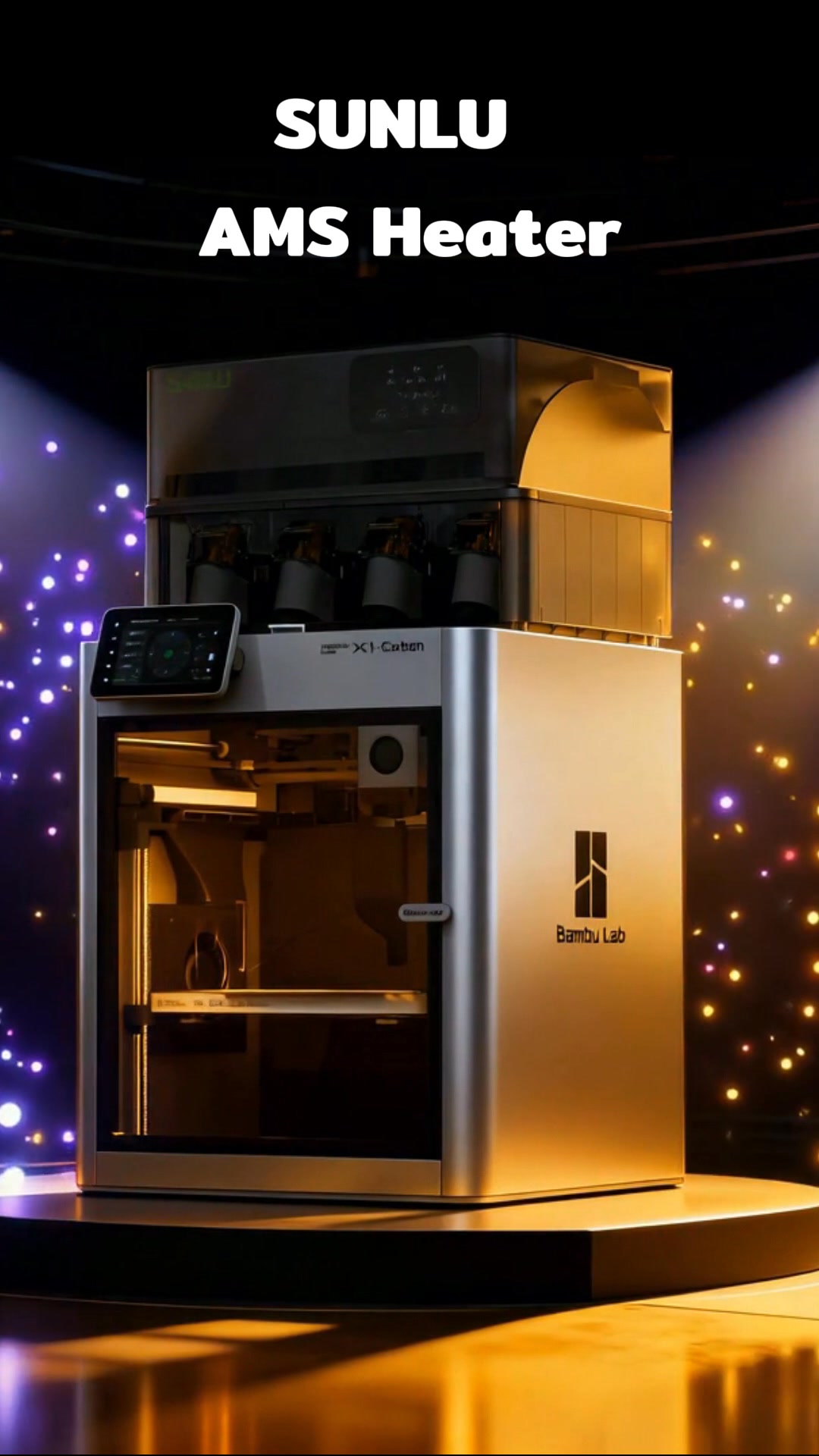 ⚡ SUNLU AMS Heater – Trocknen & Drucken gleichzeitig
🔥 In nur 20 Minuten auf 70 °C – perfekt für feuchtigkeitsempfindliche Filamente.
📦 Kein Vor‑Trocknen mehr nötig: Spare Zeit und starte sofort den Druck.
🛠️ Ideal für Multi‑Material‑Projekte & lange Druckjobs — zuverlässig, sauber, effizient.