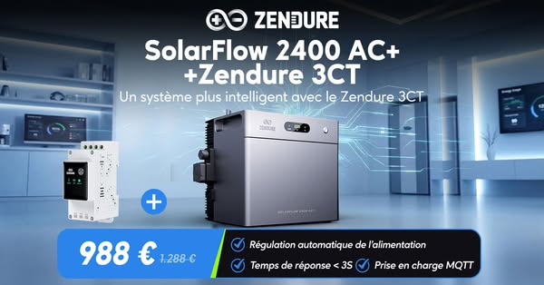 Nouveau: SolarFlow 2400 AC+丨959€