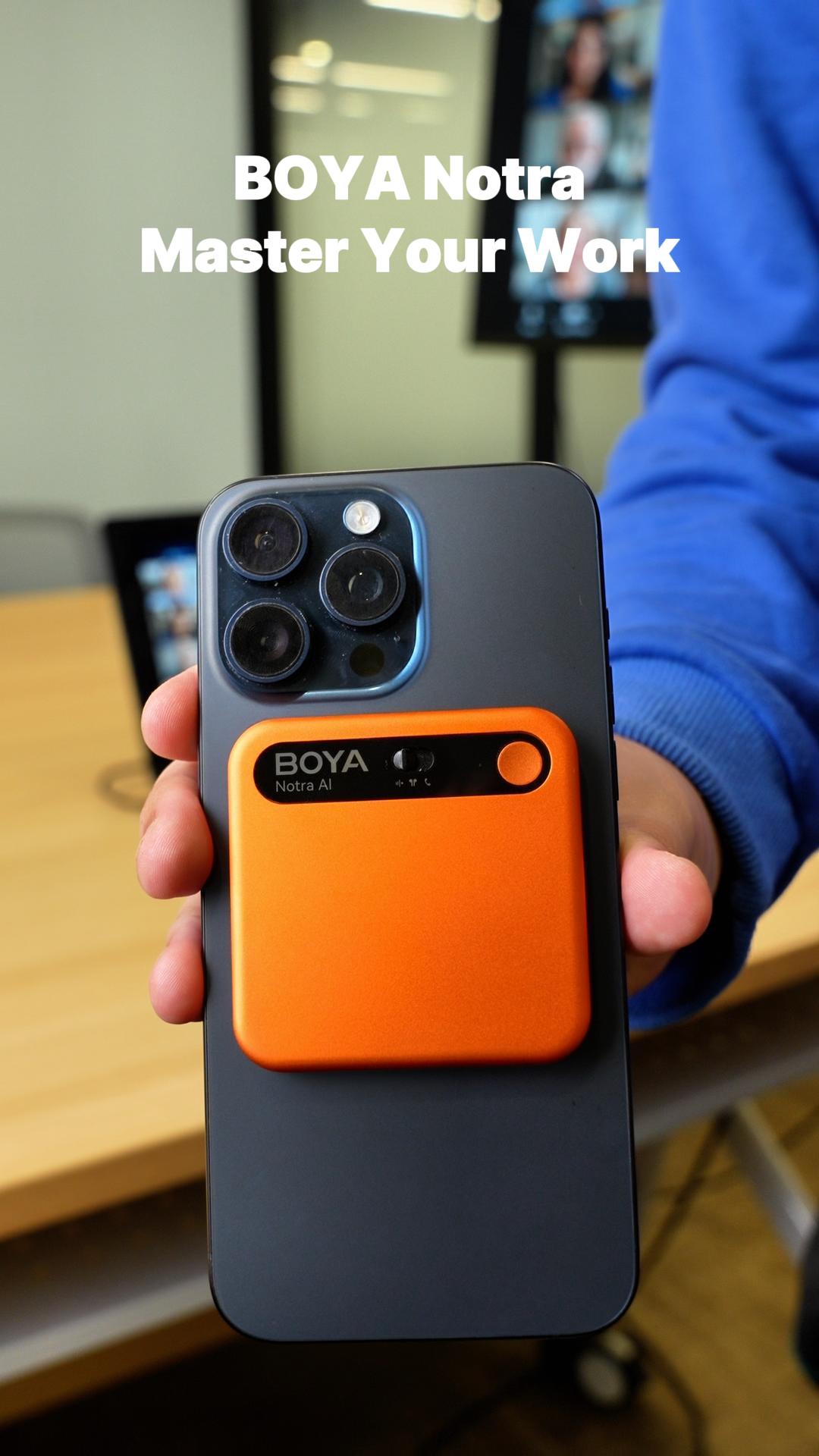 BOYA Notra—Master Your Work