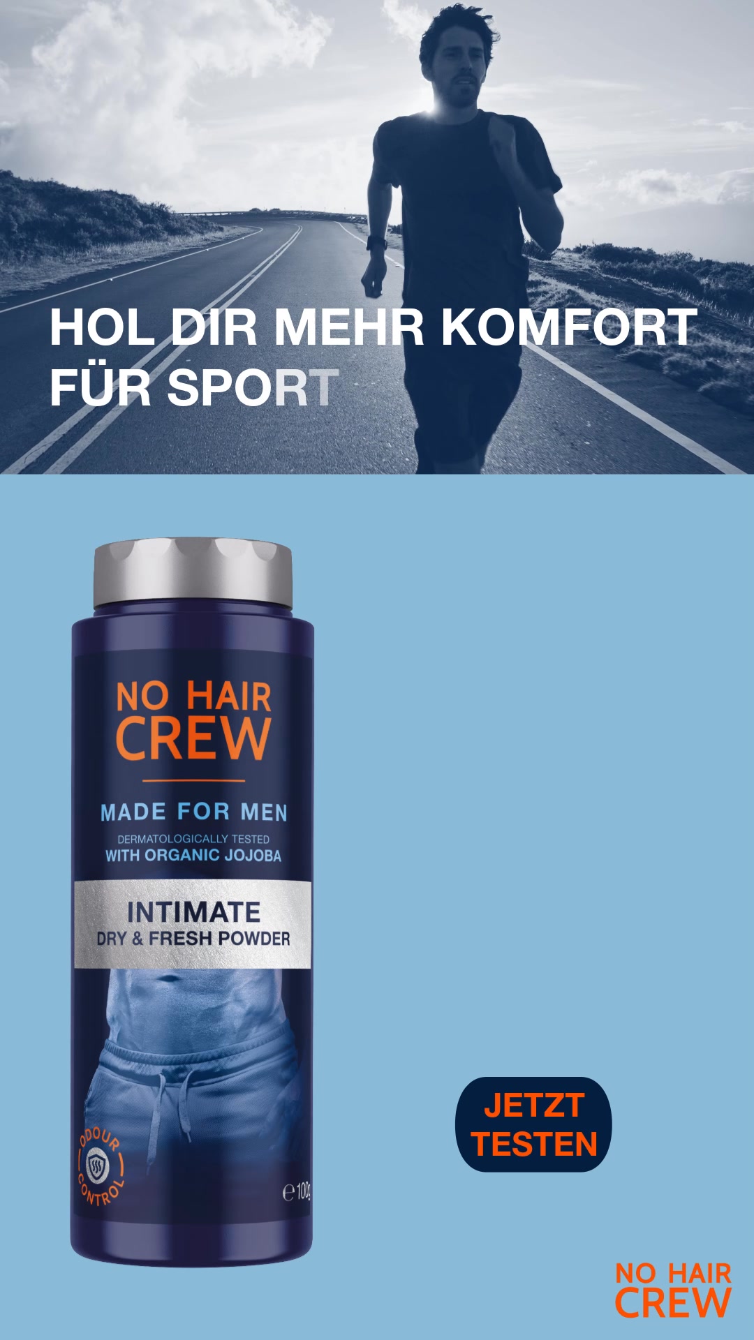 Schweiß im Schritt? Nicht mit uns! ✅