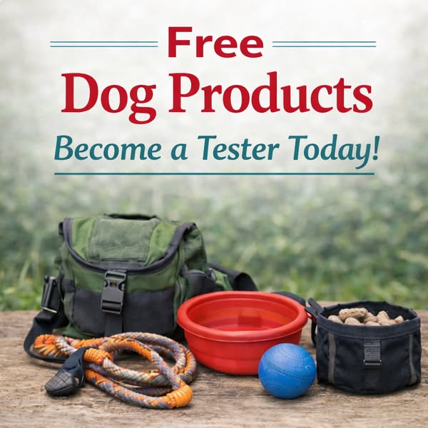 Free Dog Products — Become a Verified Tester