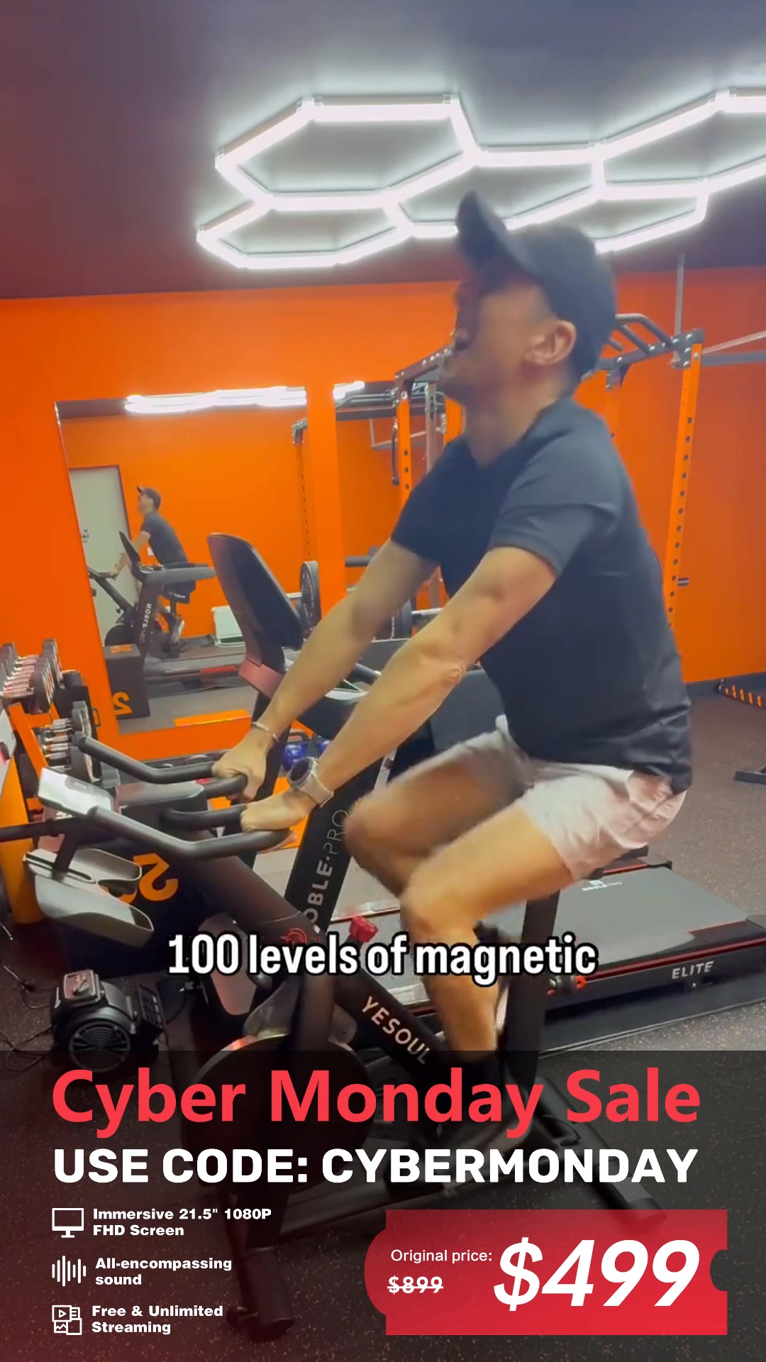 Yesoul G1M Plus - 🚴🏻Best Peloton Alternative