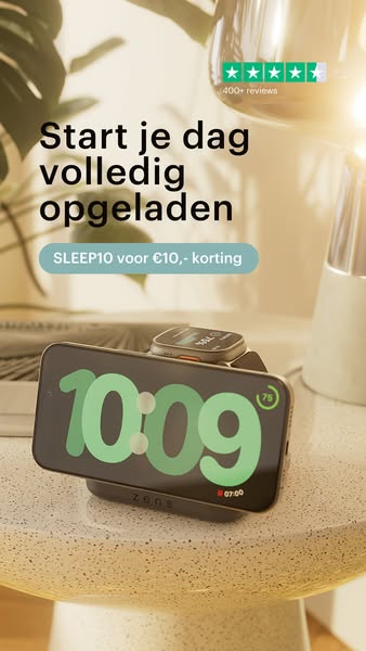 Gebruik code SLEEP10 voor 10,- korting