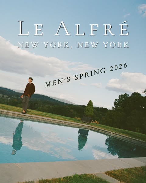 Men's Spring 2026 | Le Alfré
