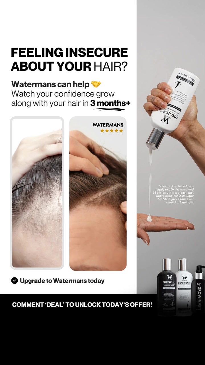 Guys Feeling insecure about your hair? Time to act.

Prevention is better than the cure for under £13 a month?

If you’re thinking about a hair transplant, try this for at least three months first.

Upgrade to a UK-made, sulfate-free Hair Growth formula trusted since 2012. One bottle sold every 30 seconds globally.

Support stronger strands. Reduce breakage. Improve fuller-looking results.

Before you commit to surgery, commit to your routine.

Your future self will thank you.