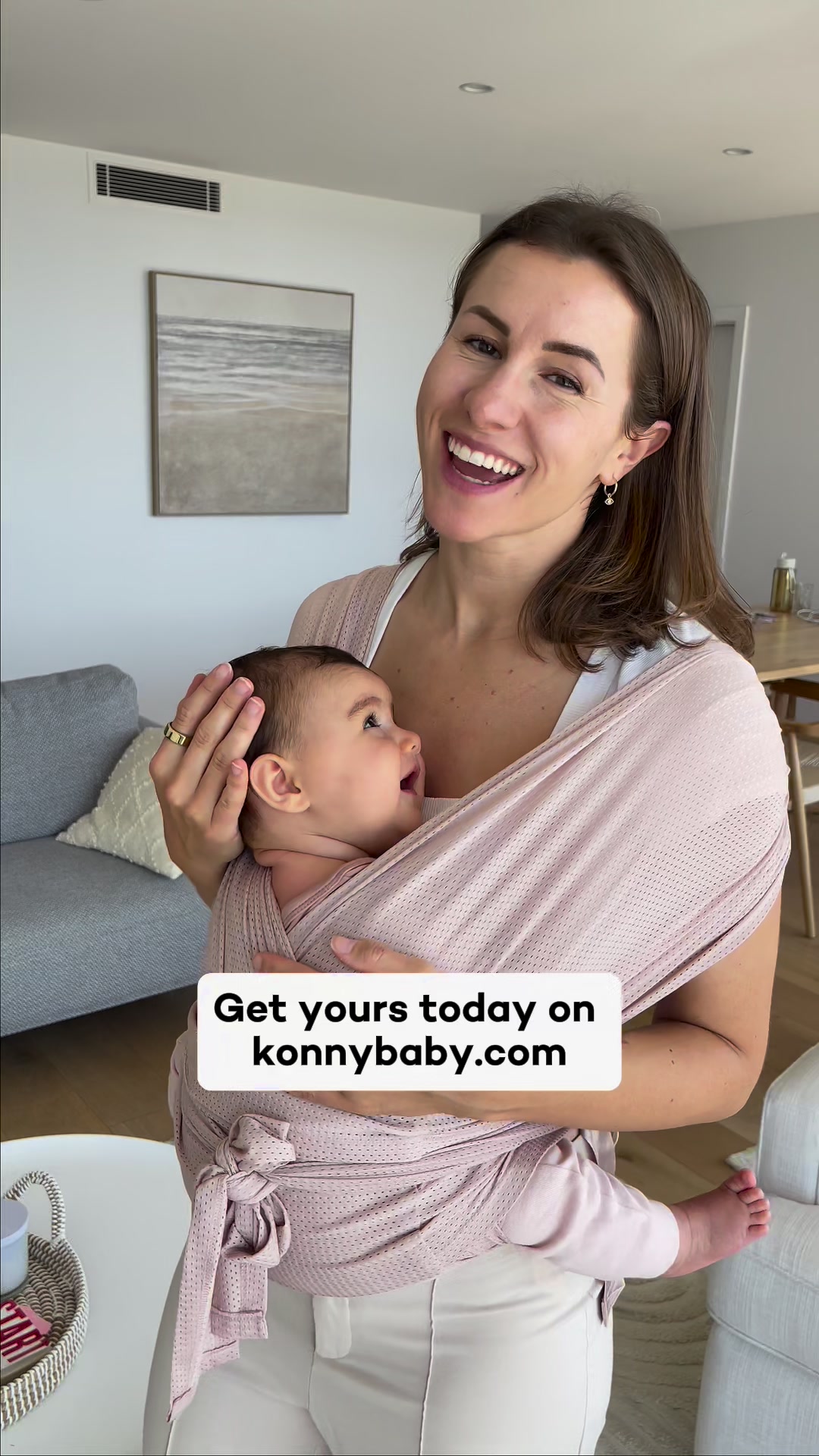 Light, Breathable, C-Section Friendly Baby Carrier