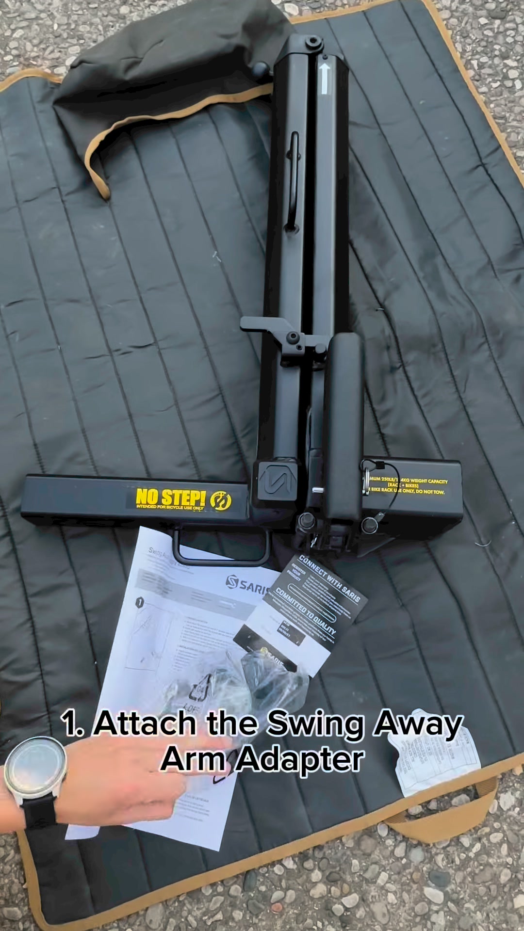 MHS Duo 2-Bike Hitch Rack