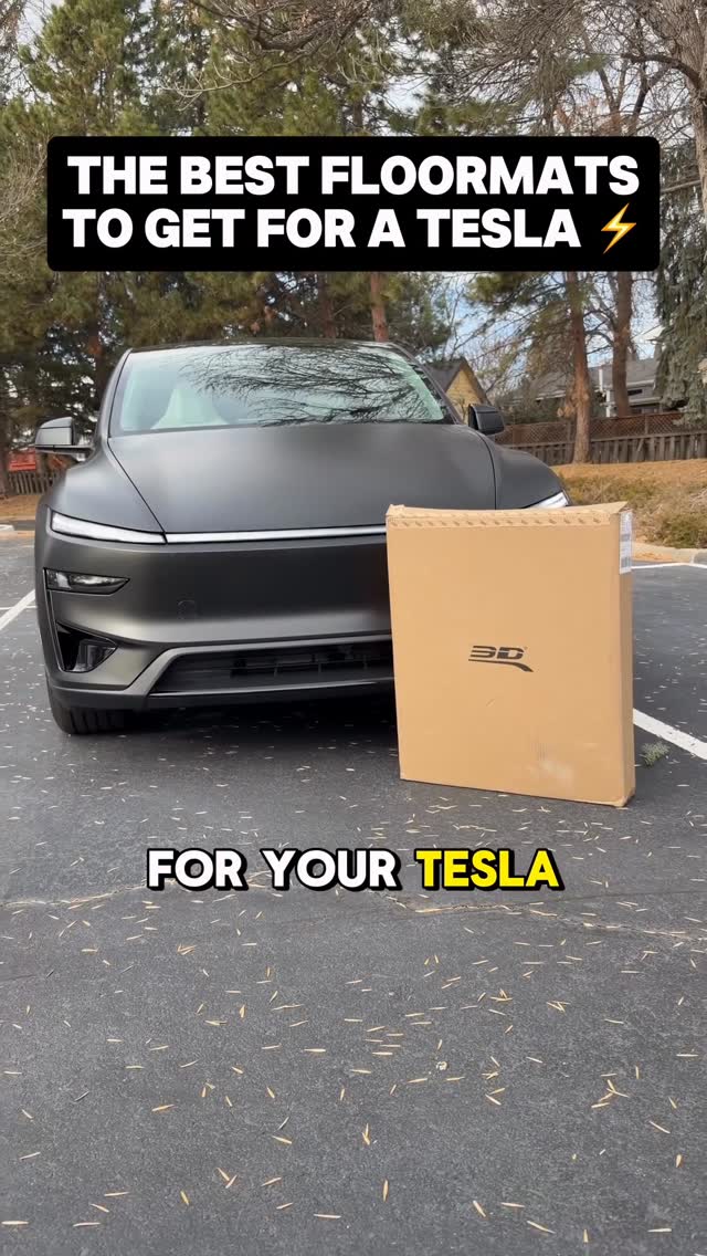 I use the 3DMaxpider floormats in every Tesla I own. Use code FLEX3D10 🫡

#tesla #modelyperformance #3dmaxpider #teslaflex #teslaaccessories