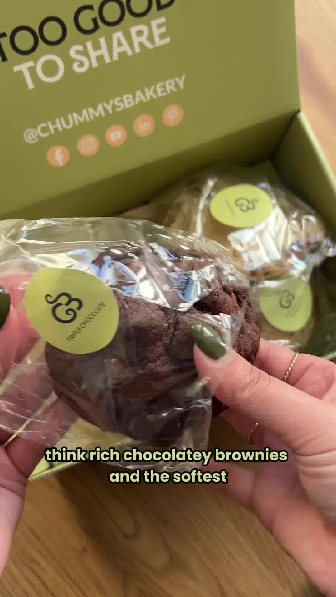 📦 Brownies Delivered = The Easiest Way to Share Joy!