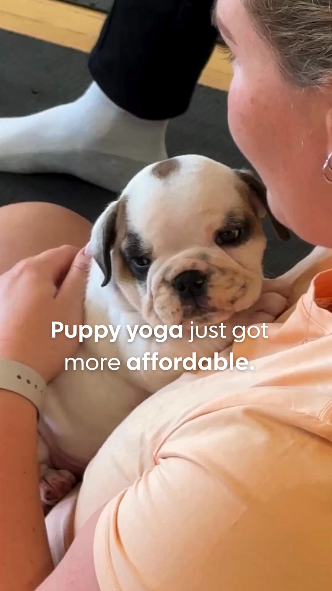 A Puppy Yoga experience you can trust, proudly Canadian 🤍