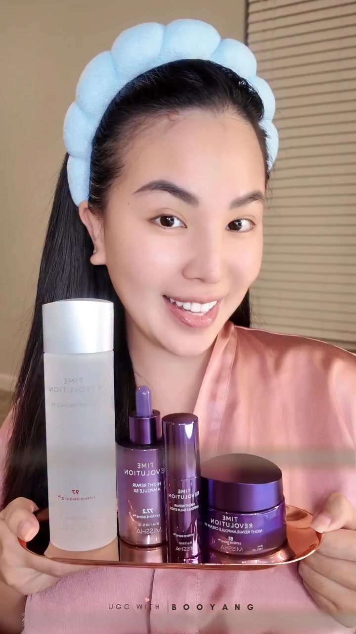 The Viral 4-Step K-Beauty Routine🌙