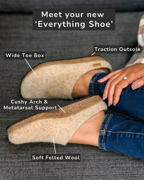 Shop the Eco Wool Clog
