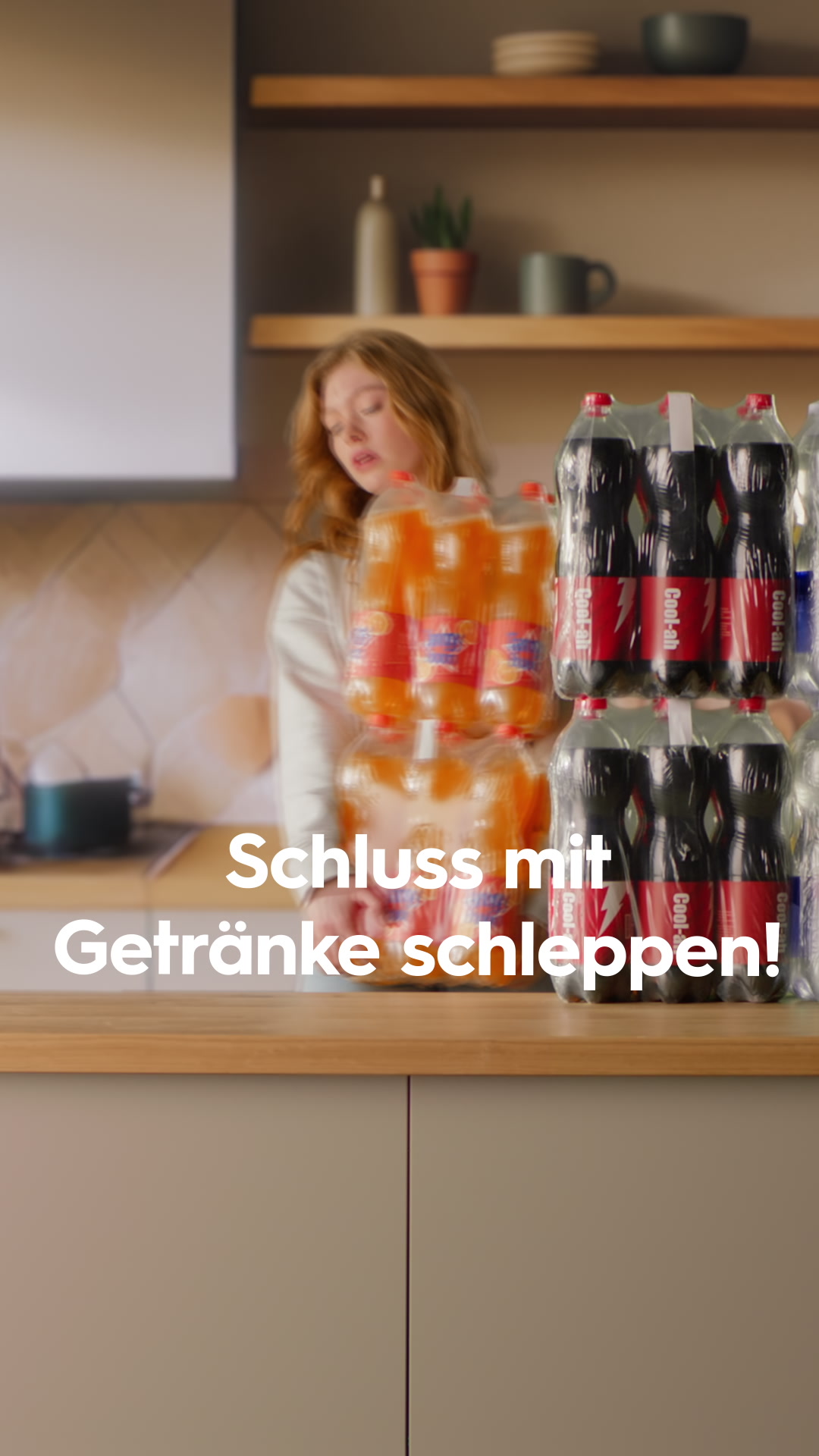 Genieße mit SodaStream jederzeit frisches Sprudelwasser auf Knopfdruck.