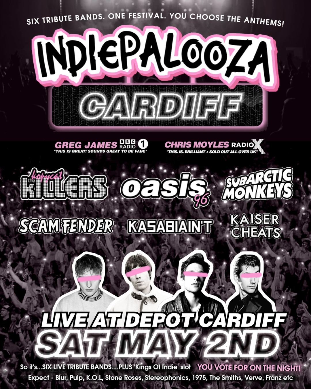 "INCREDIBLE" - For fans of Killers + Oasis + Arctic Monkeys + Sam Fender + Kasabian + Kaiser Chiefs