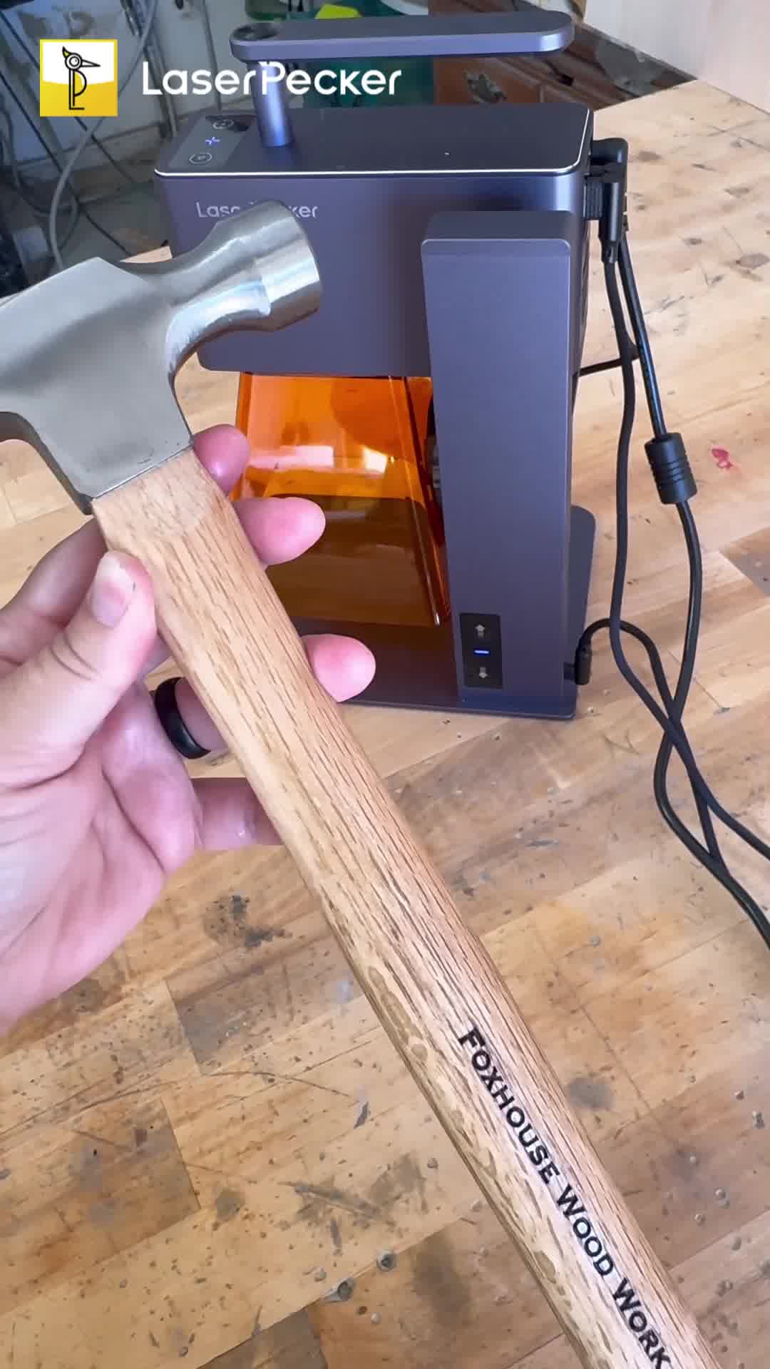 LaserPecker LP2 - Convenient and Affordable Handheld Laser Engraver