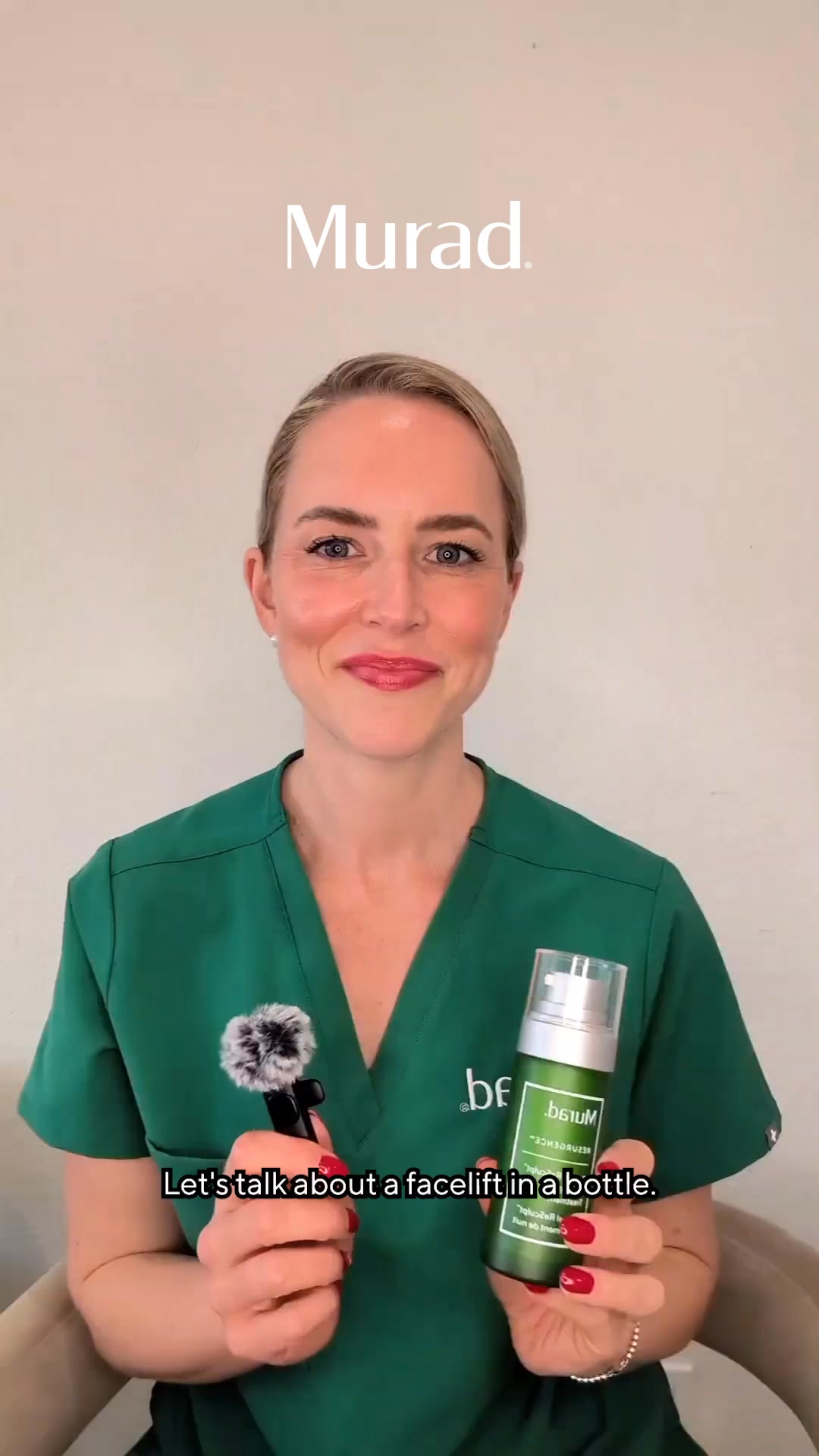 Visibly Lift & Firm skin with no needles.