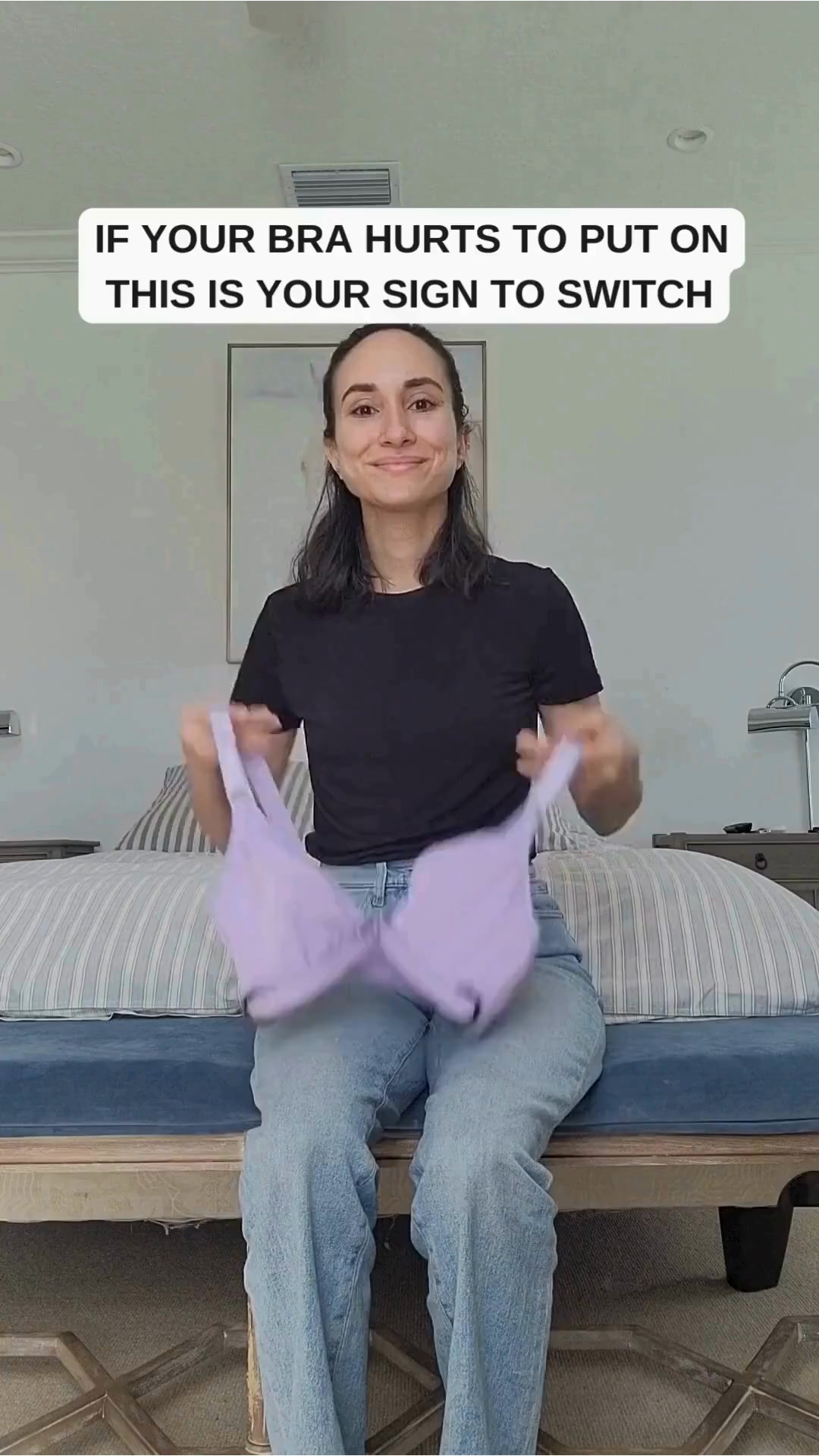 Easy-on bras for limited mobility