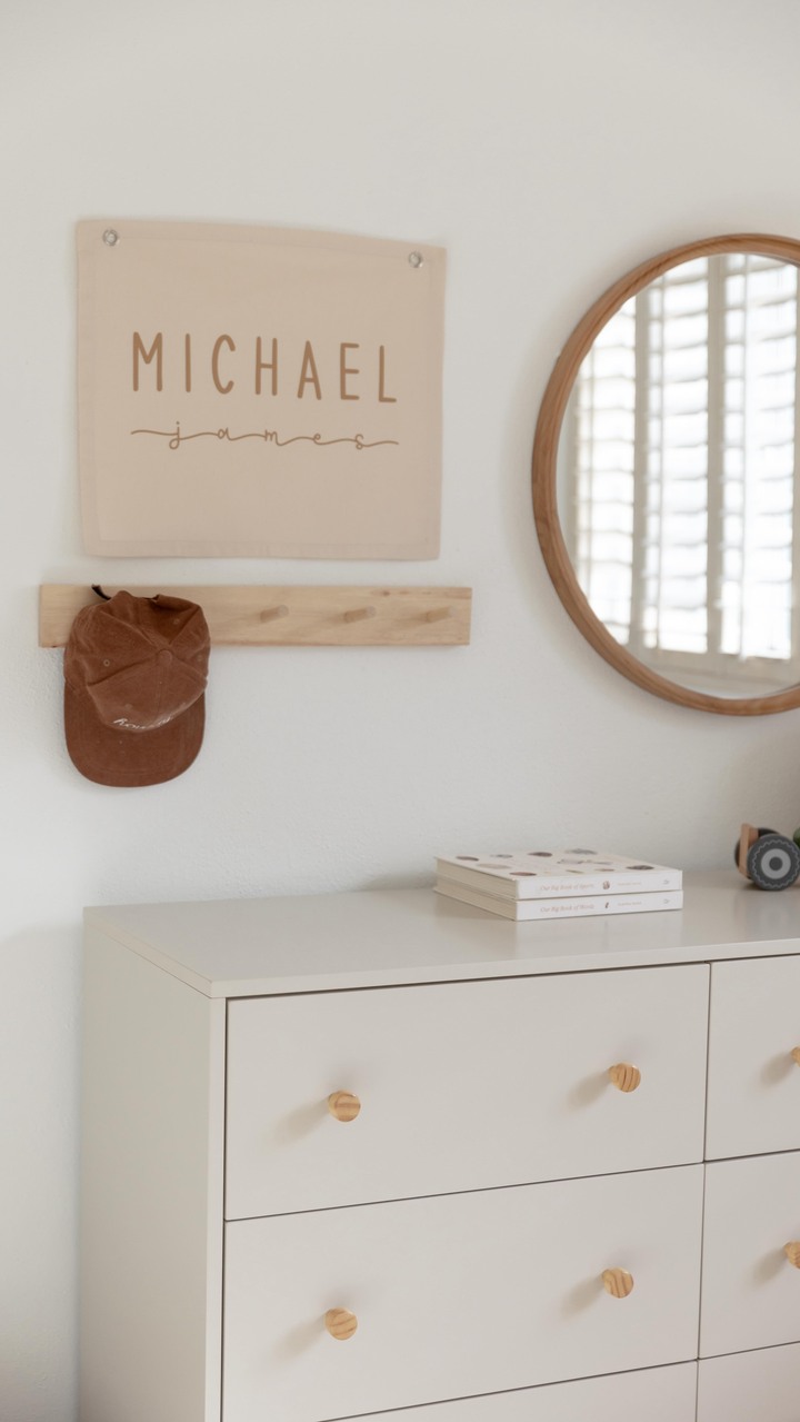 toddler room details 🤍 storkcraft