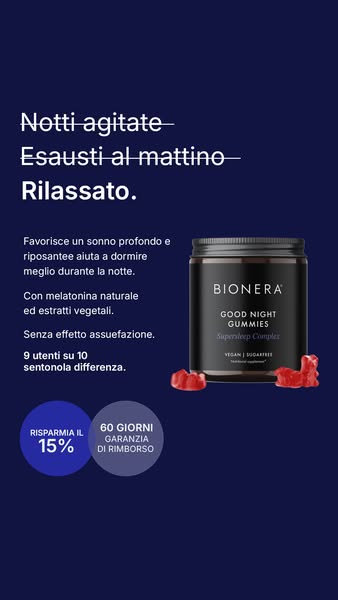 Addormentati naturalmente e svegliati riposato