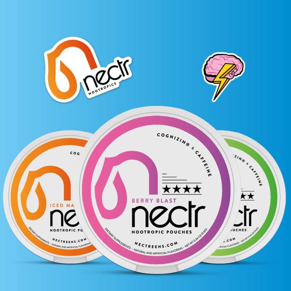 Nectr Energy Pouches 50mg