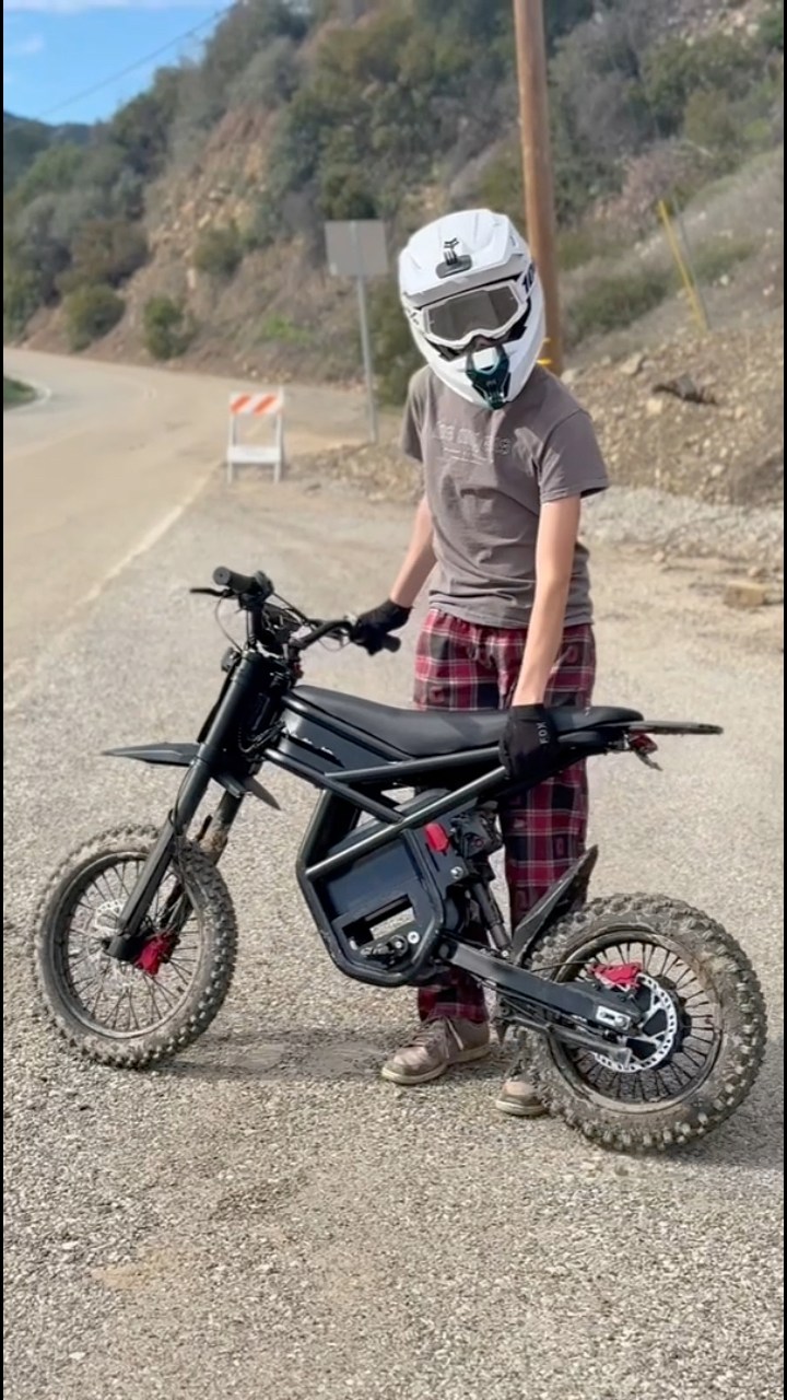 Freedom on two wheels. 🏍️ Taking the GT54 Pro for a spin. #RidingTimes #GT54Pro #ElectricMotorcycle #Adventure