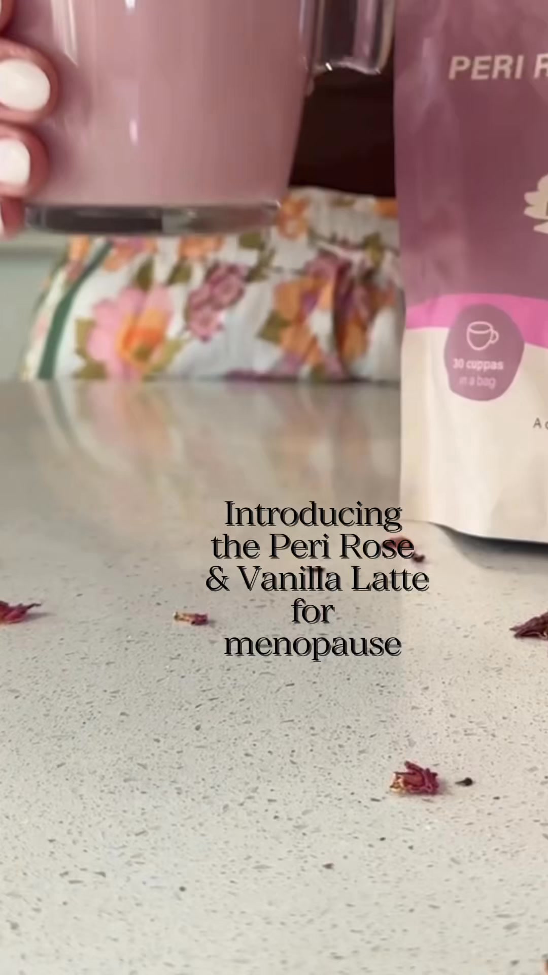 🌹Rose Latte for PERI/Menopause Symptoms
