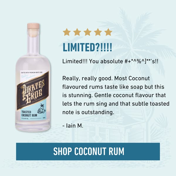 Toasted Coconut Rum Is Back (Limited Stock)