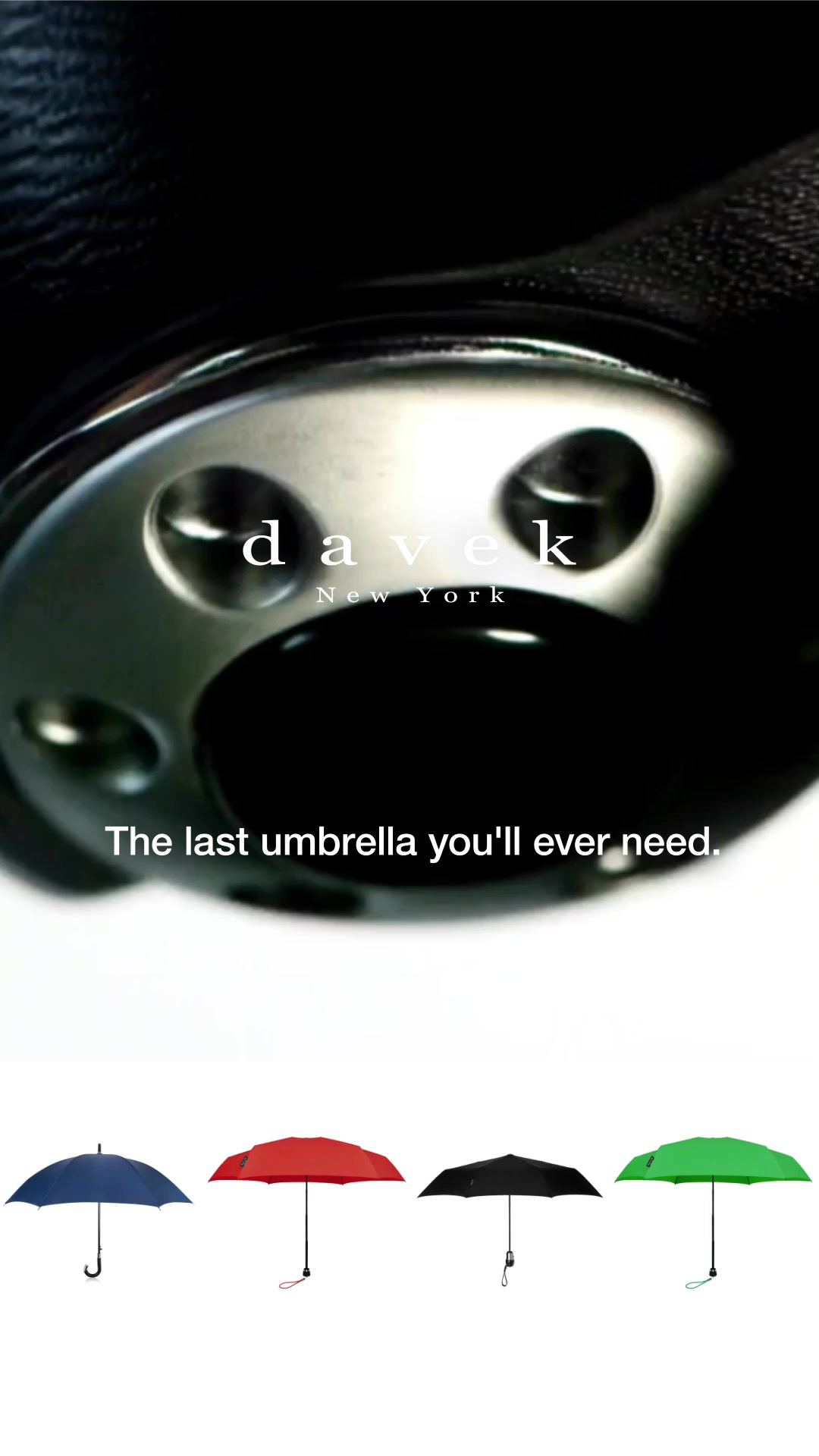 Guaranteed for life = the last ☔️ you'll ever need