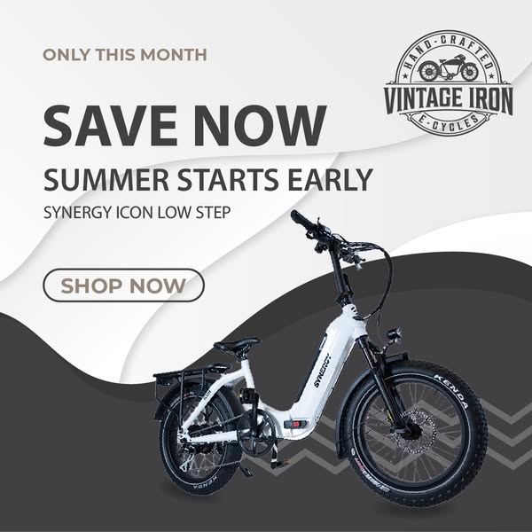 Summer Starts Early: Synergy Step E-Bike Sale!