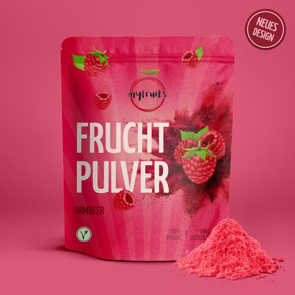 Himbeer Fruchtpulver 100% Natürliche Früchte 🍓