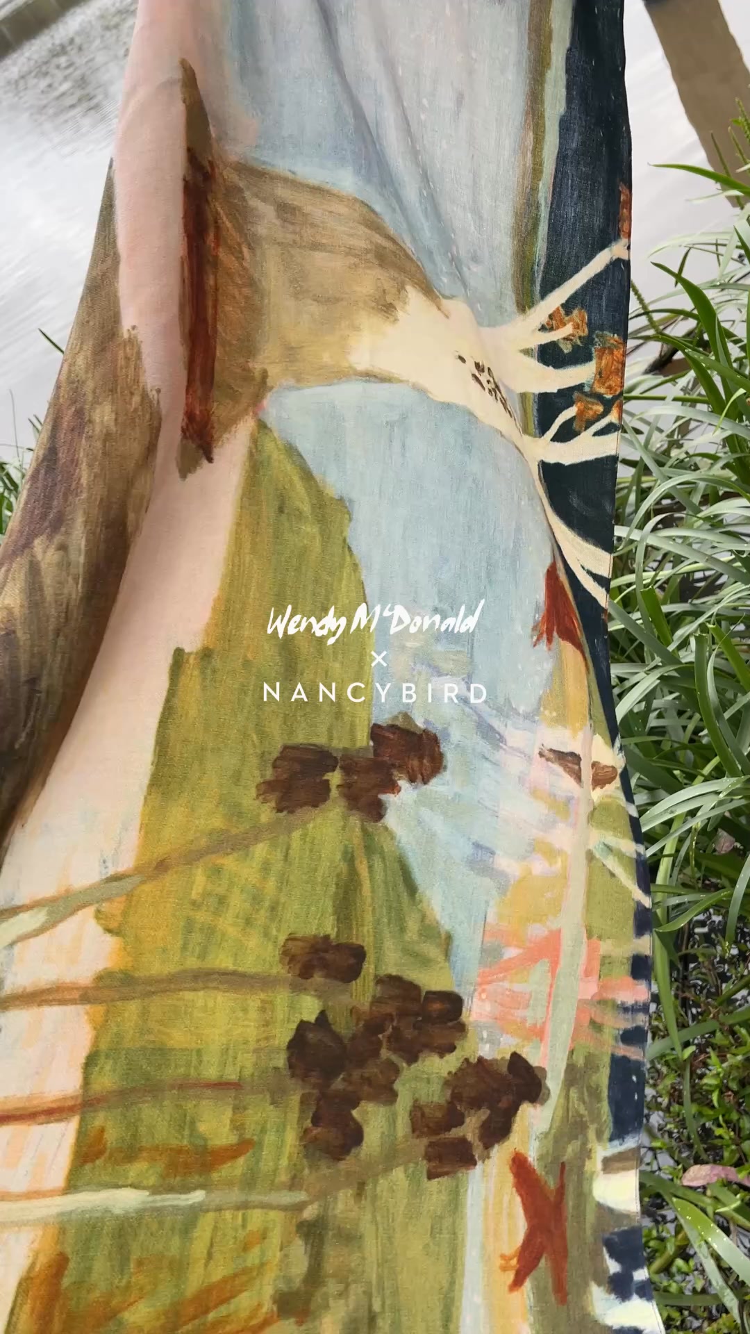 Each season begins with an artist — their story, their landscape, their brushwork — translated into clothing to be worn and lived in.