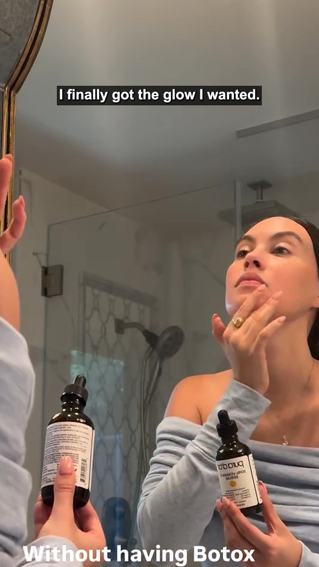 Real Glow. A Quarter of the Price.