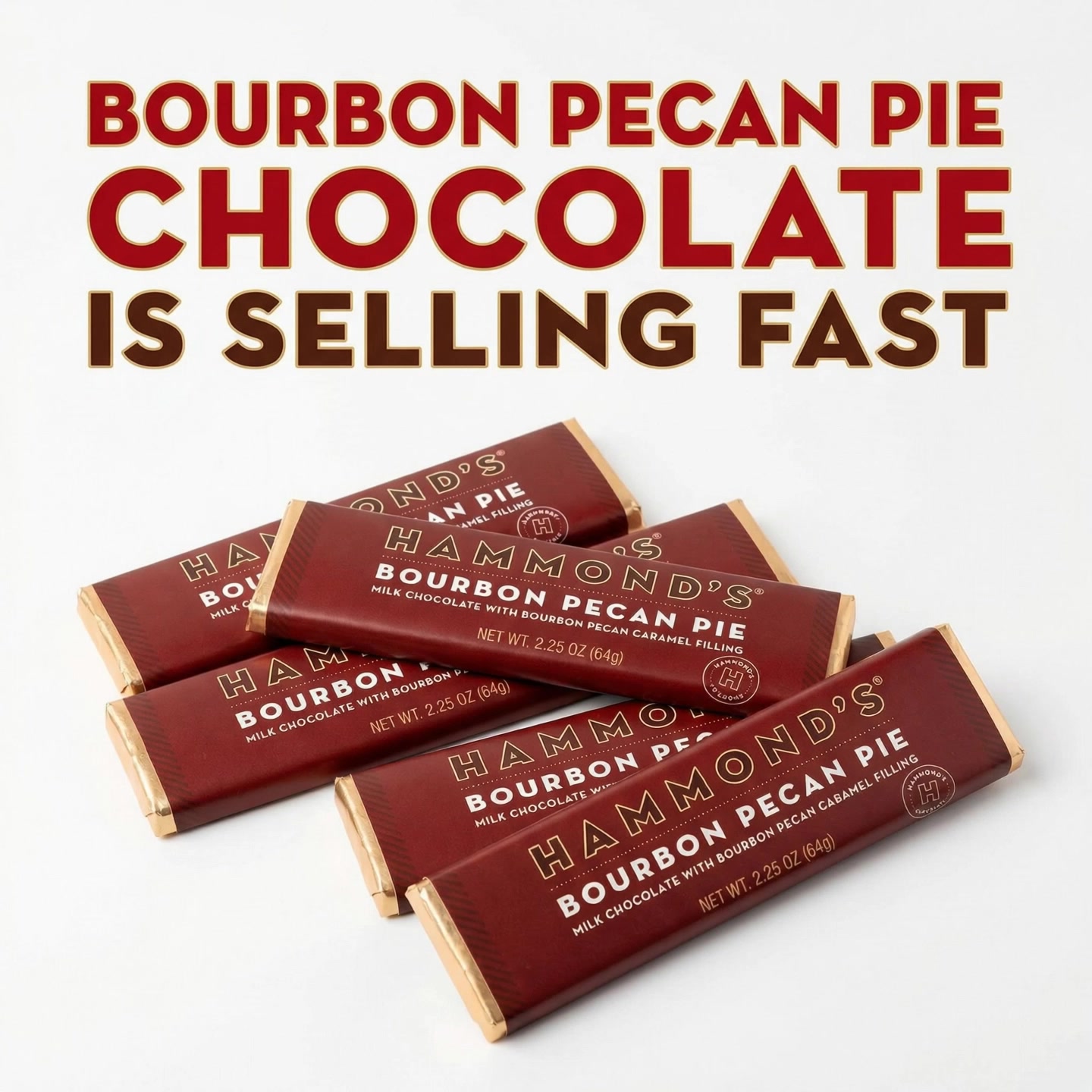 Bourbon Pecan Pie Chocolate