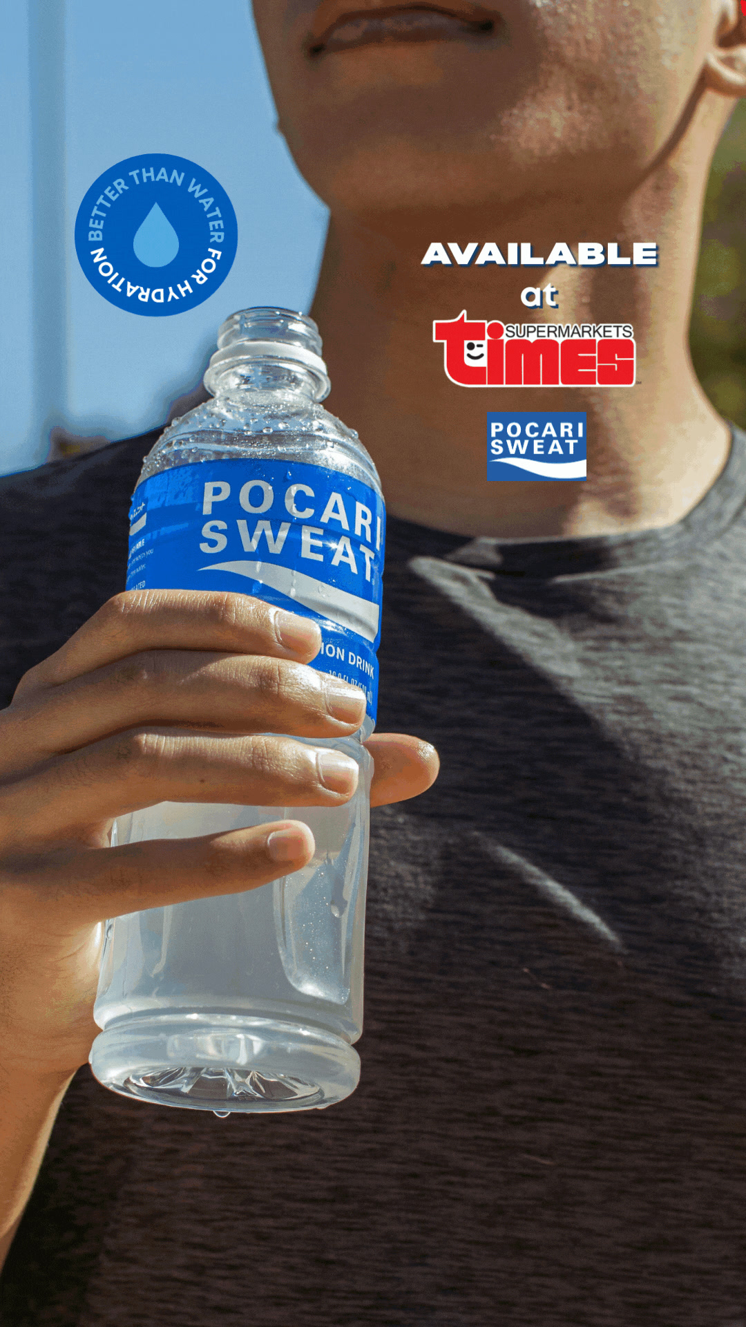Buy 1 Get 1 Free Pocari Sweat At Times Supermarket. Sign Up And Get The Deal.
