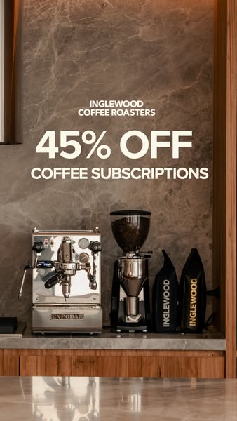 45% off Coffee Subscriptions