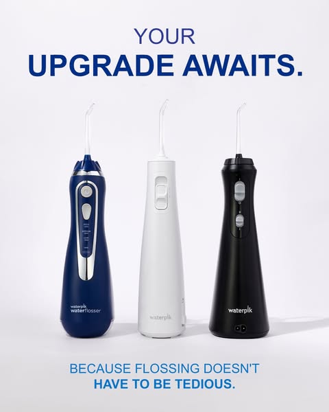 Your flossing upgrade awaits ✨

Flossing doesn’t have to be tedious, it can be quick, effective and actually feel good. Our range is designed to make healthier gums and a cleaner smile easier than ever.

Find the Waterpik that fits your routine and feel the difference from day one 💧