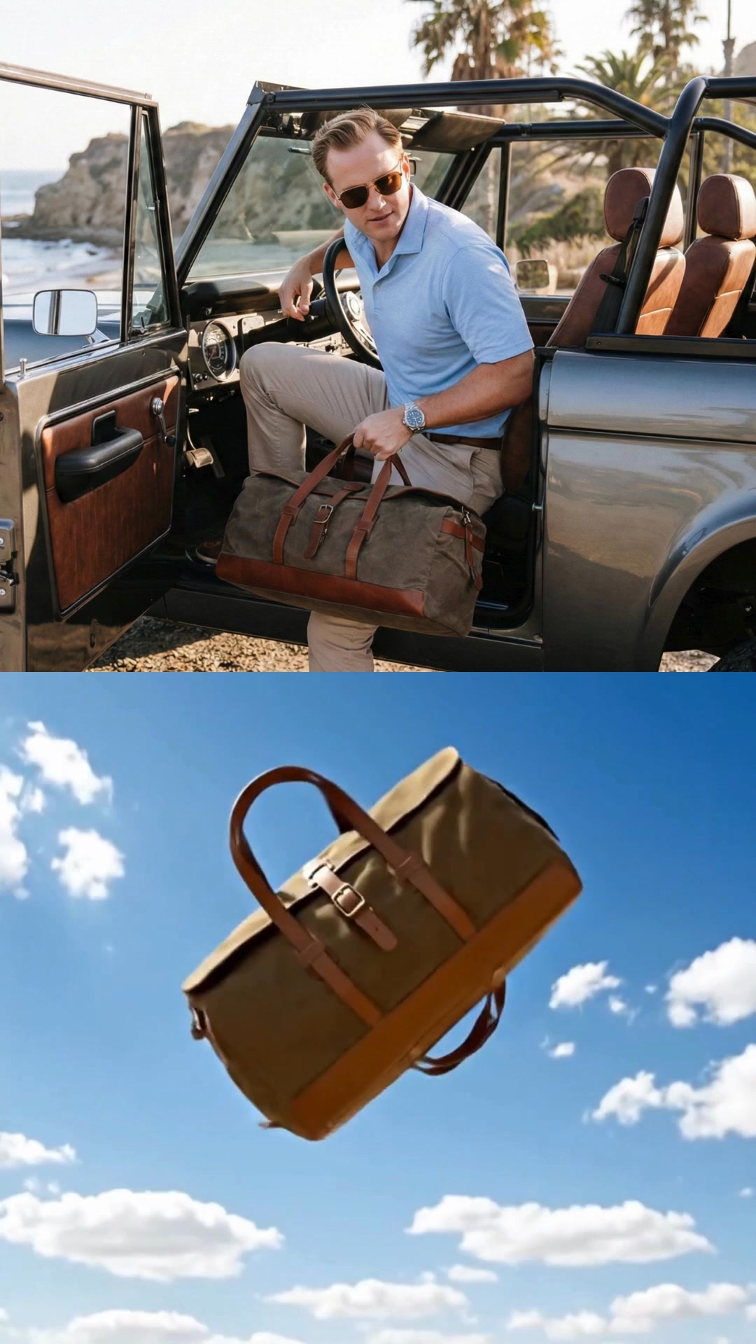 New! The Flynn Waxed Canvas Weekender