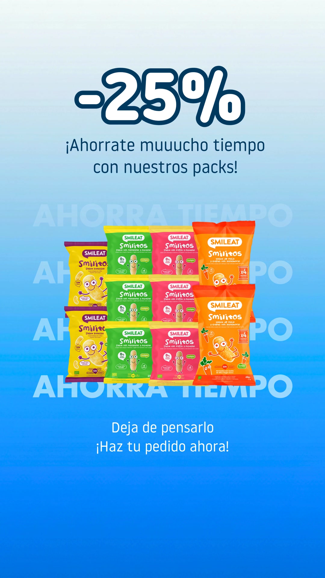 Hasta 25%  de dto. en packs