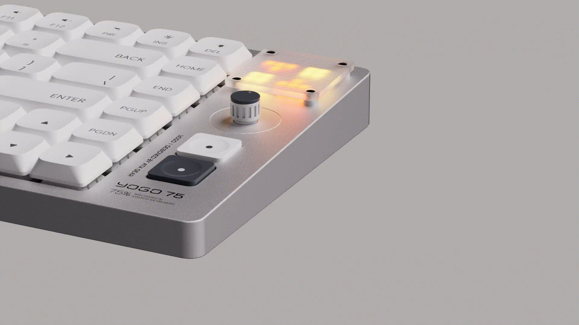 ATK YOGO 75 Series — Low-Profile Mechanical Keyboard with Retro-Futurist Soul