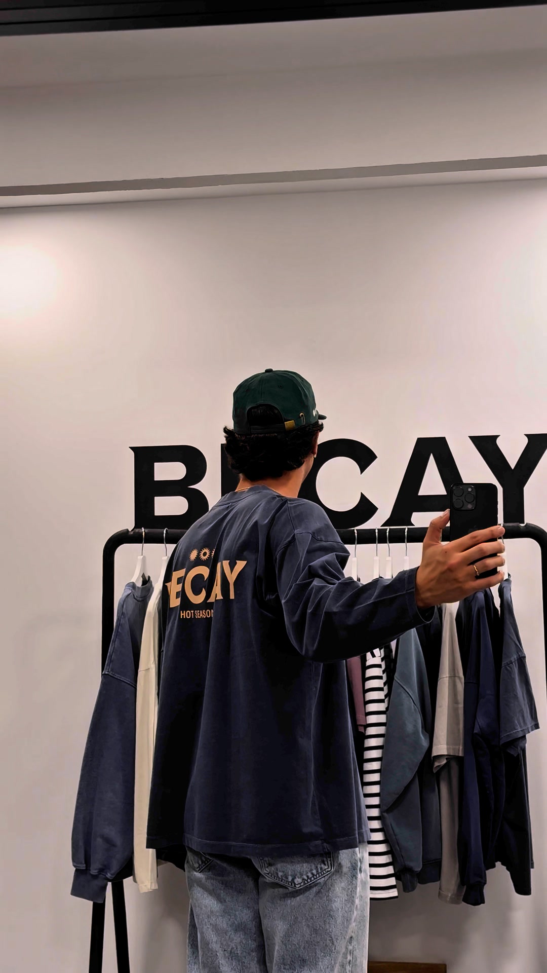 Our Travis Blue Longsleeve is on fire 🔥