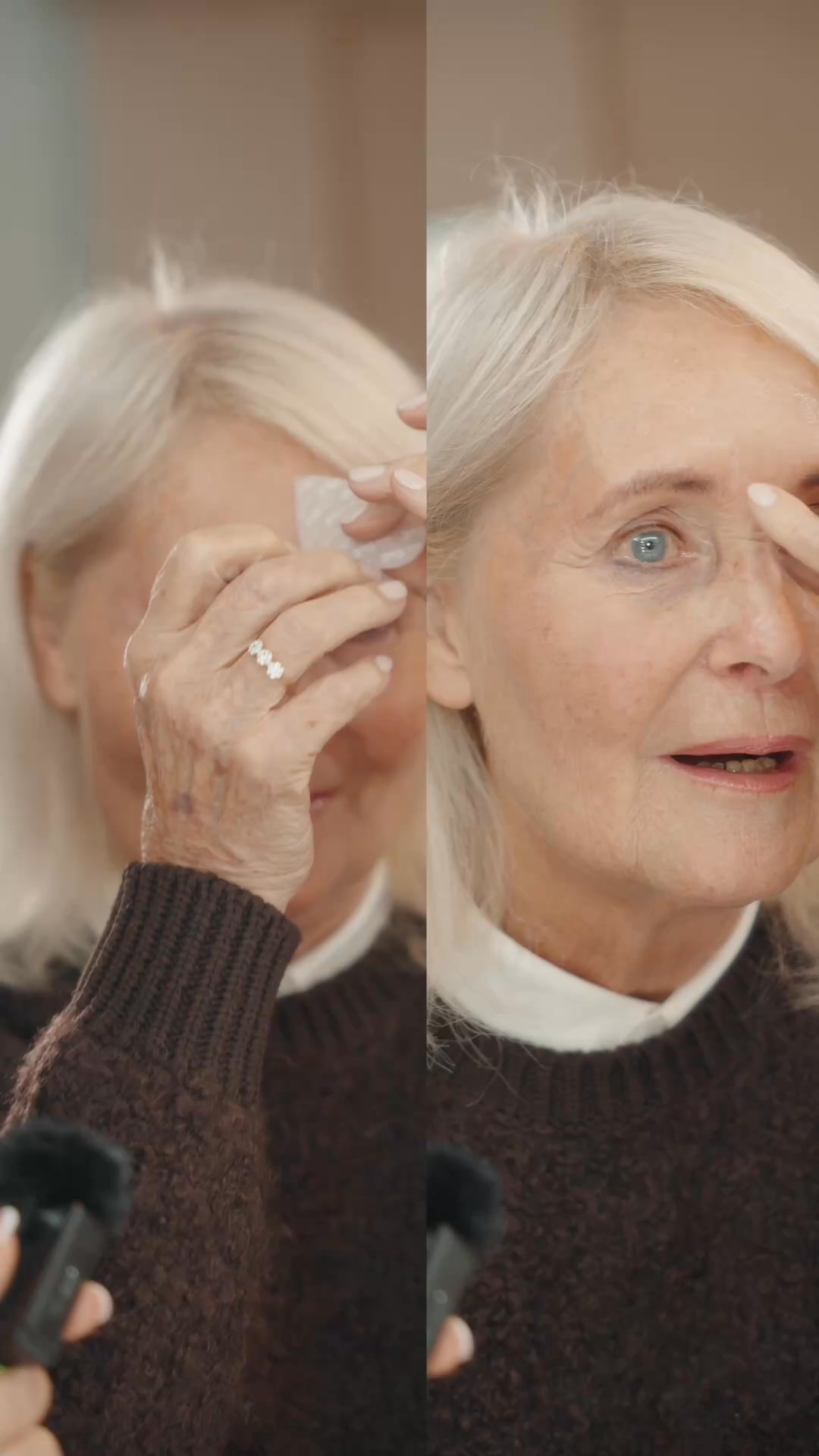 Schluss mit Stirnfalten!