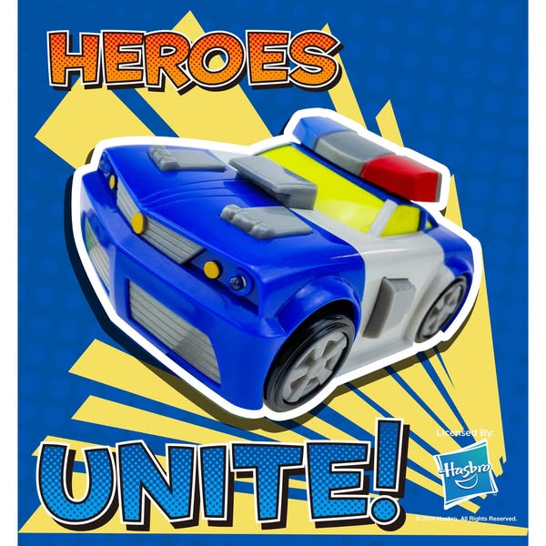 Rescue Bots - 12CM Chase Friction Car