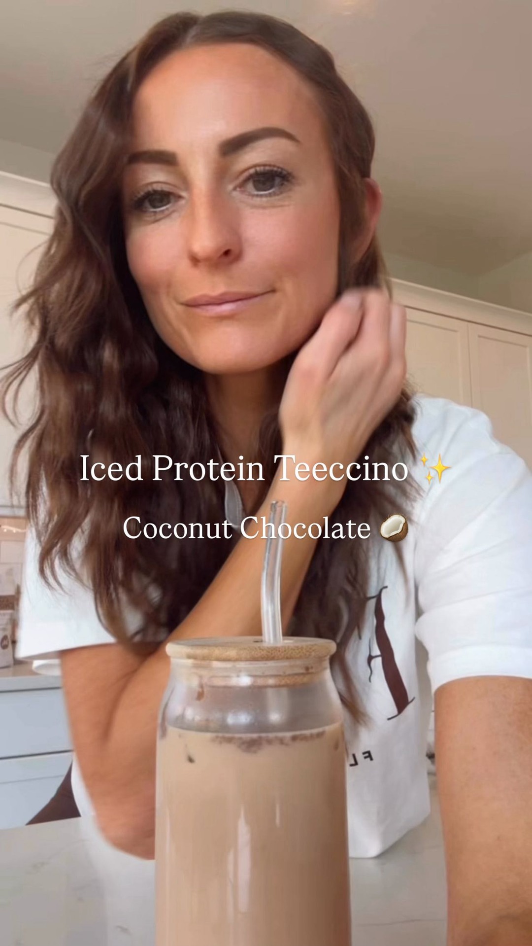 ✨ Iced Protein Teeccino Recipe🍫🥥 ✨

1️⃣ Steep 1 bag of Teeccino (my fave is Maca Chocolate).
2️⃣ Add your milk of choice.
3️⃣ Mix in 1 scoop protein powder (I love the Coconut Chocolate 🥥).
4️⃣ Stir until creamy.
5️⃣ Pour over ice 🧊 (pro tip: I re-steep my last tea bag & freeze it into cubes for next time).

One of my best friends is a convert and really missed her iced coffee, so I recently got her into iced Teeccino 😇 and now I’m hooked again 🫠

🌿 Teeccino was created by a woman who wanted to craft a coffee-like experience from herbs, roots, fruits, and grains. It’s naturally caffeine-free, alkaline, and packed with prebiotics from chicory root. (Not a sponsored ad lol just love them!)

I don’t share links here often, but I just love this protein because it’s made with clean, real ingredients — no junk. Plus it’s the yummiest one I’ve ever tasted. 😋

🔗 Grab it here: https://just.crrnt.app/4lK7qwE-
✨ Use code MelissaCarlton for 10% off!