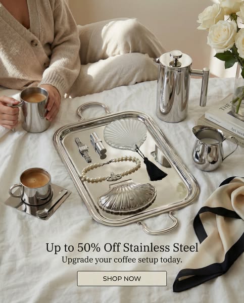 Up to 50% Off Stainless Steel