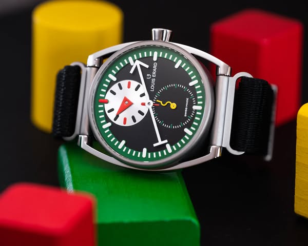 Louis Erard x Alain Silberstein - Joyful, artistic watches.