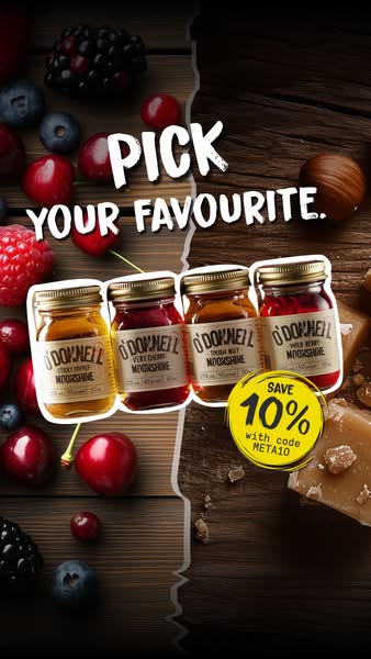 Mighty flavoured liqueur in a mini jar