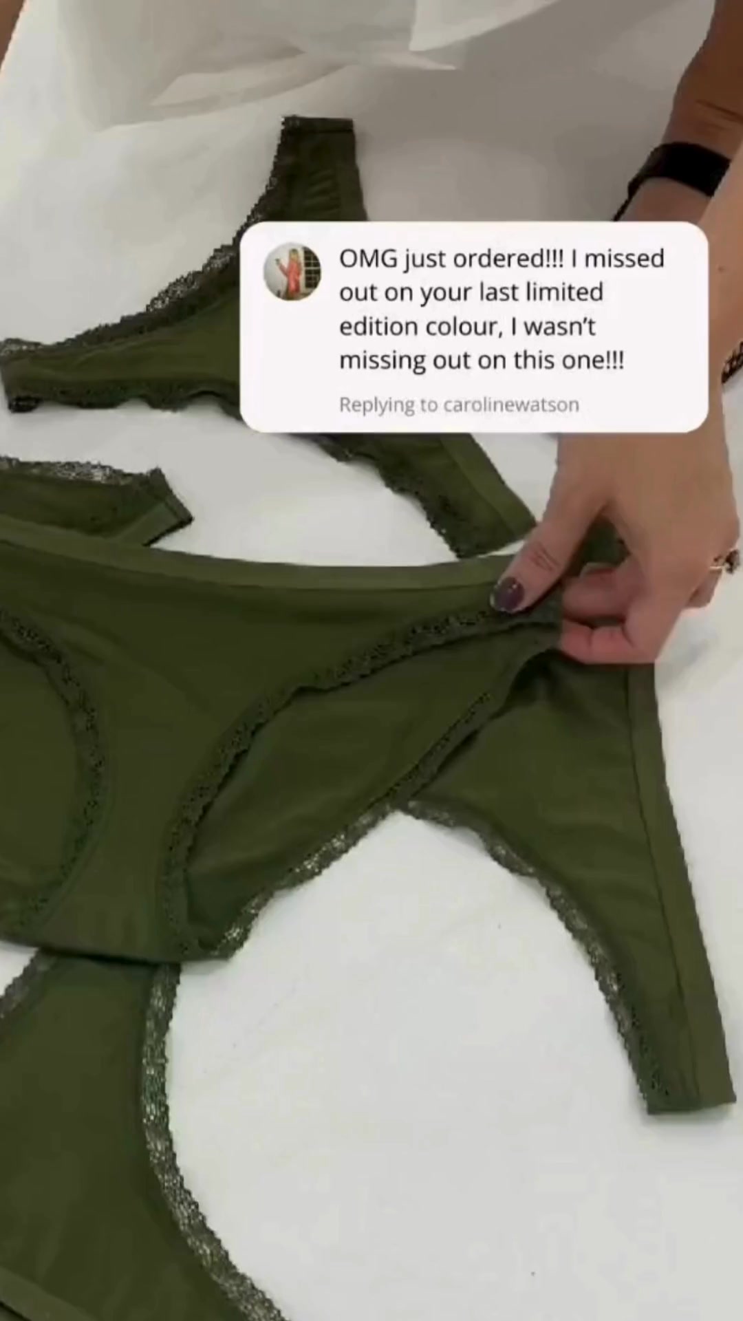 Bamboo 💚 Forest Green 💚 Underwear